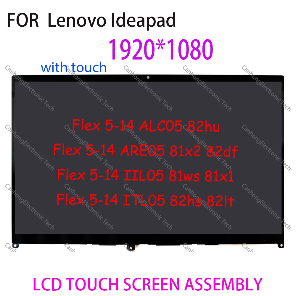 Lenovo-̵е ÷ 5 14ALC05 14ARE05 5-14IIL05 14ITL05, ÷ LCD ȭ ġ ü 5D10S39641 5D10S39642 г